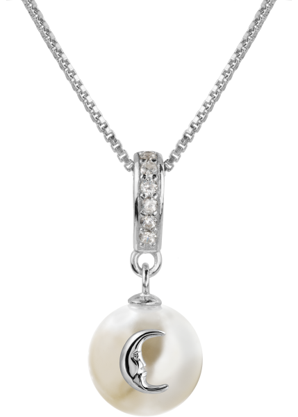 Jacques Lemans  SE-C177B Damen Kette Halskette mit Anhänger